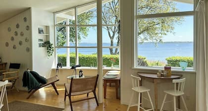 Architect's home with orangery and fjord views