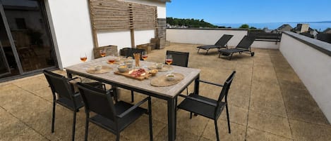 Opções para refeição ao ar livre