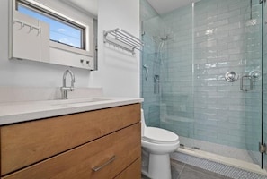 Towels, soap, toilet paper