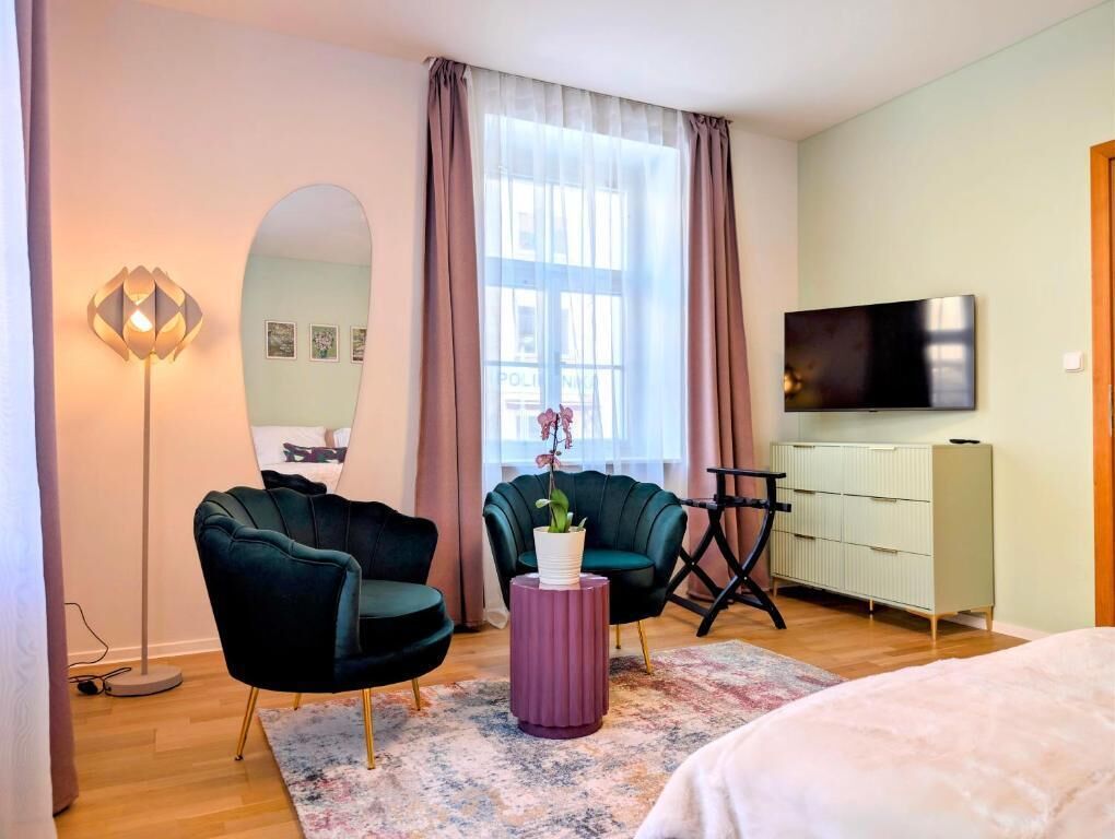 Individually decorated, individually furnished, blackout curtains