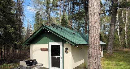 Tranquil 1-bedroom cabin in peaceful Crystal Falls getaway.