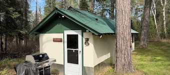 Tranquil 1-bedroom cabin in peaceful Crystal Falls getaway.