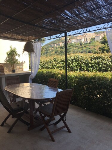 Charming rental Casabianca Sartene South Corsica, T2 apartment in a quiet area
