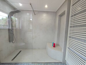 House, 3 Bedrooms, Accessible, Smoking | Bathroom - Thimari Sports & Spa With Private Pool a (Saronikos)