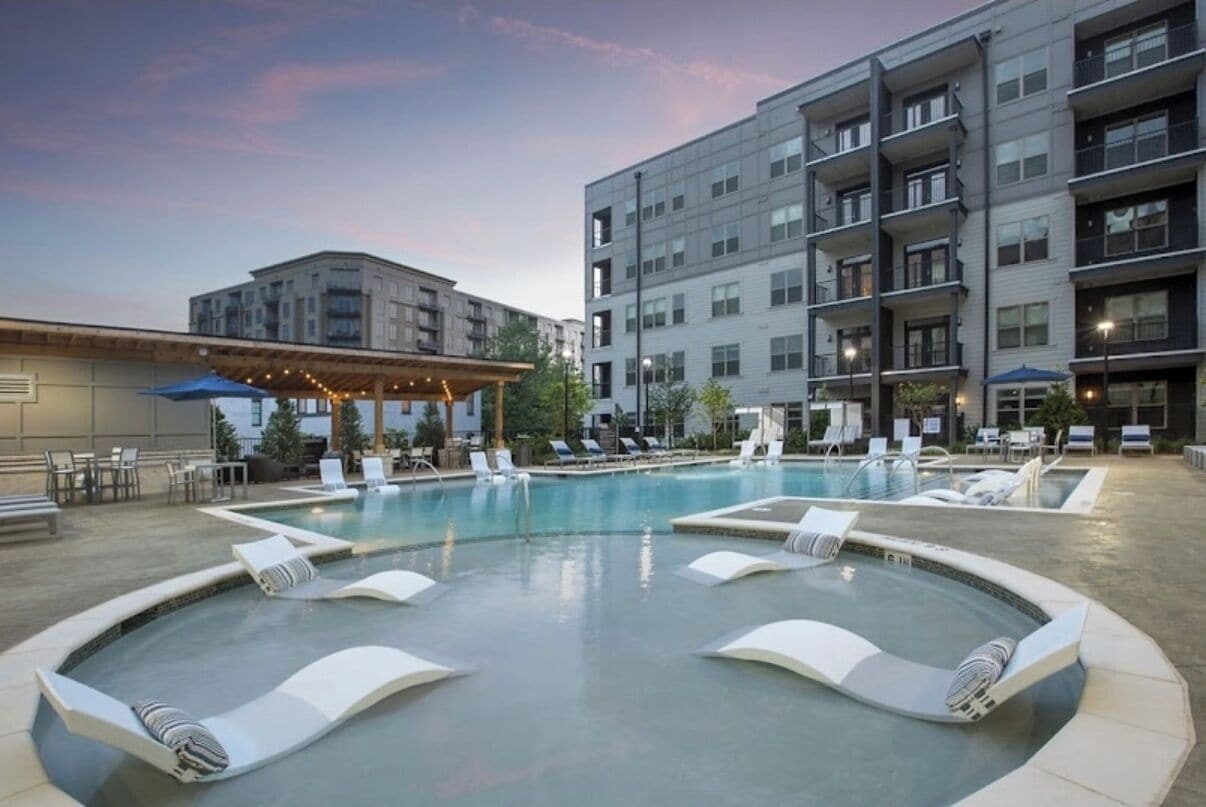 Indoor pool, outdoor pool
