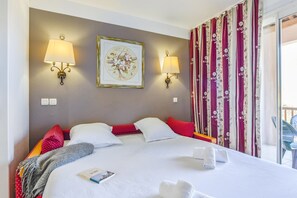 Apartamento | 1 quarto, roupa de cama