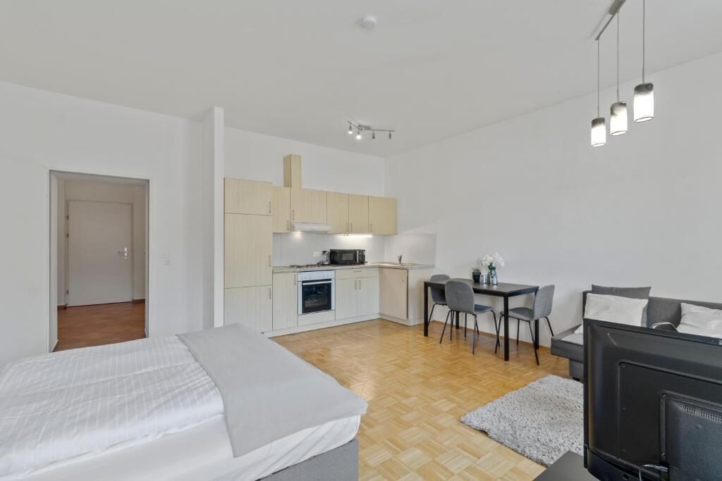 Apartment, 1 Doppelbett und Schlafsofa, Blick auf den Innenhof | Kostenloses WLAN