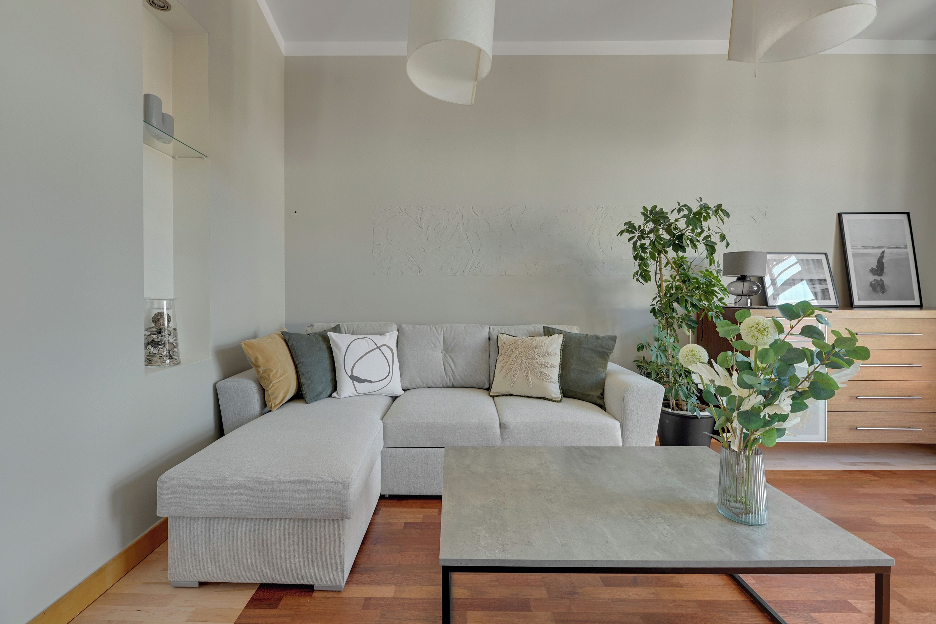 Leilighet – comfort, balkong | Oppholdsområde