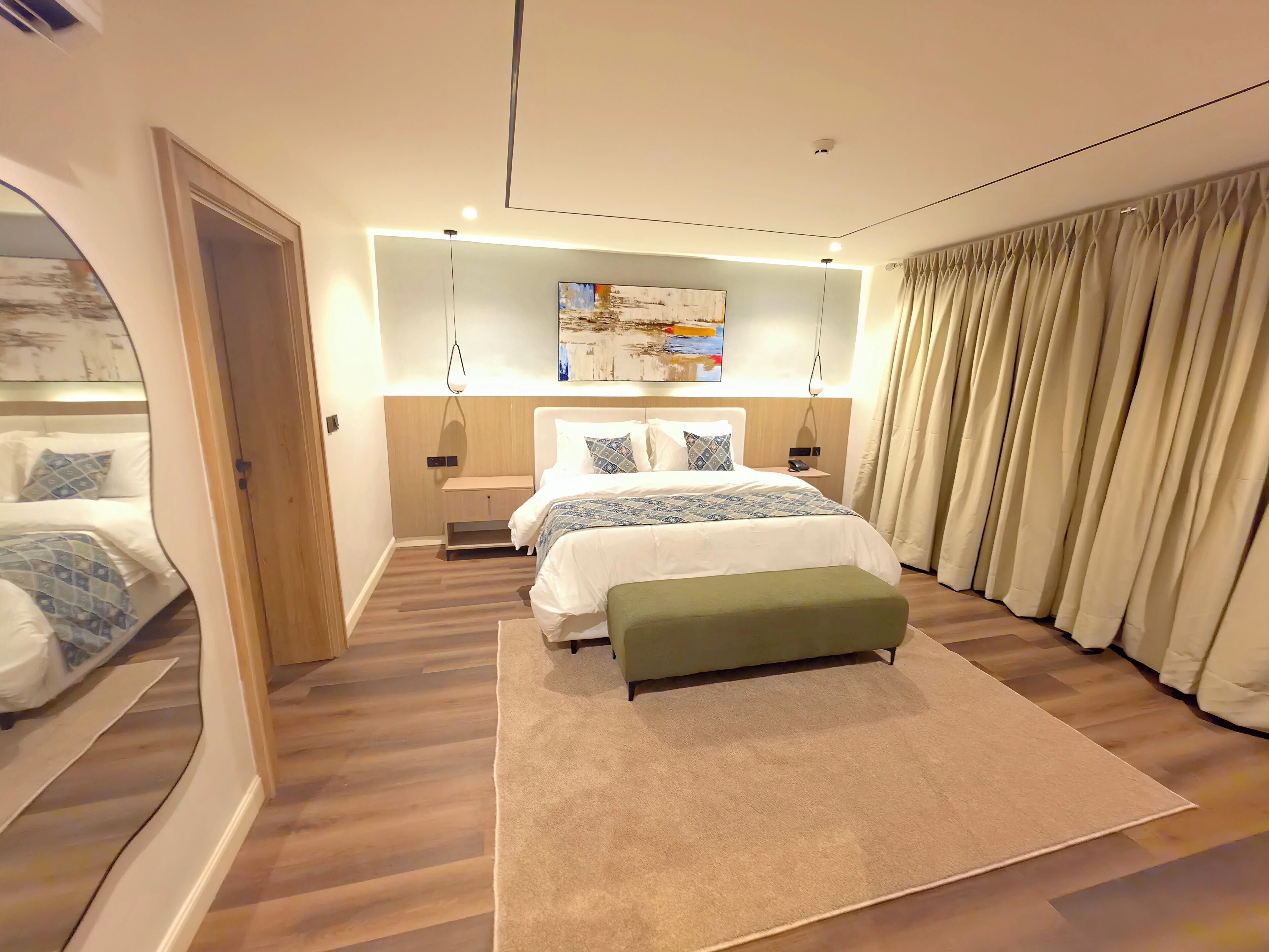 Suite, Courtyard View | Egyptian cotton sheets, premium bedding, down comforters