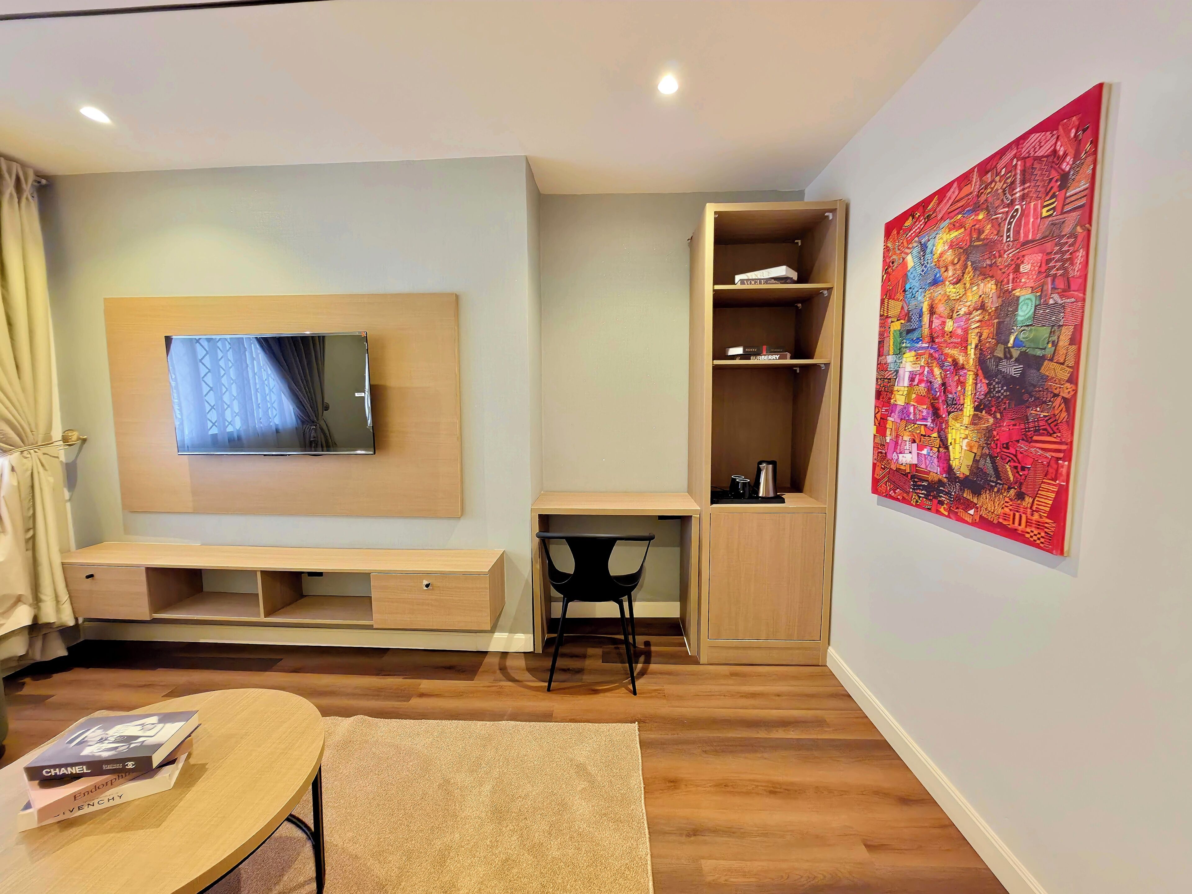 Suite, Blick auf den Innenhof | Wohnbereich