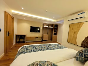 Habitación Deluxe doble | Sábanas de algodón egipcio y ropa de cama de alta calidad