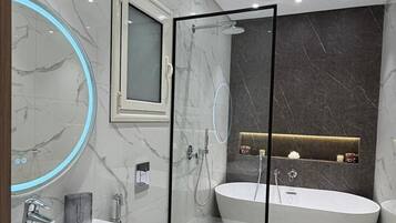 Towels, soap