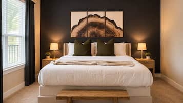 Tabla de planchar con plancha, wifi y ropa de cama