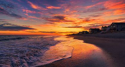 Spectacular Oceanfront 4BR - Stunning Views of Ocean and ICW on N. Topsail Beach