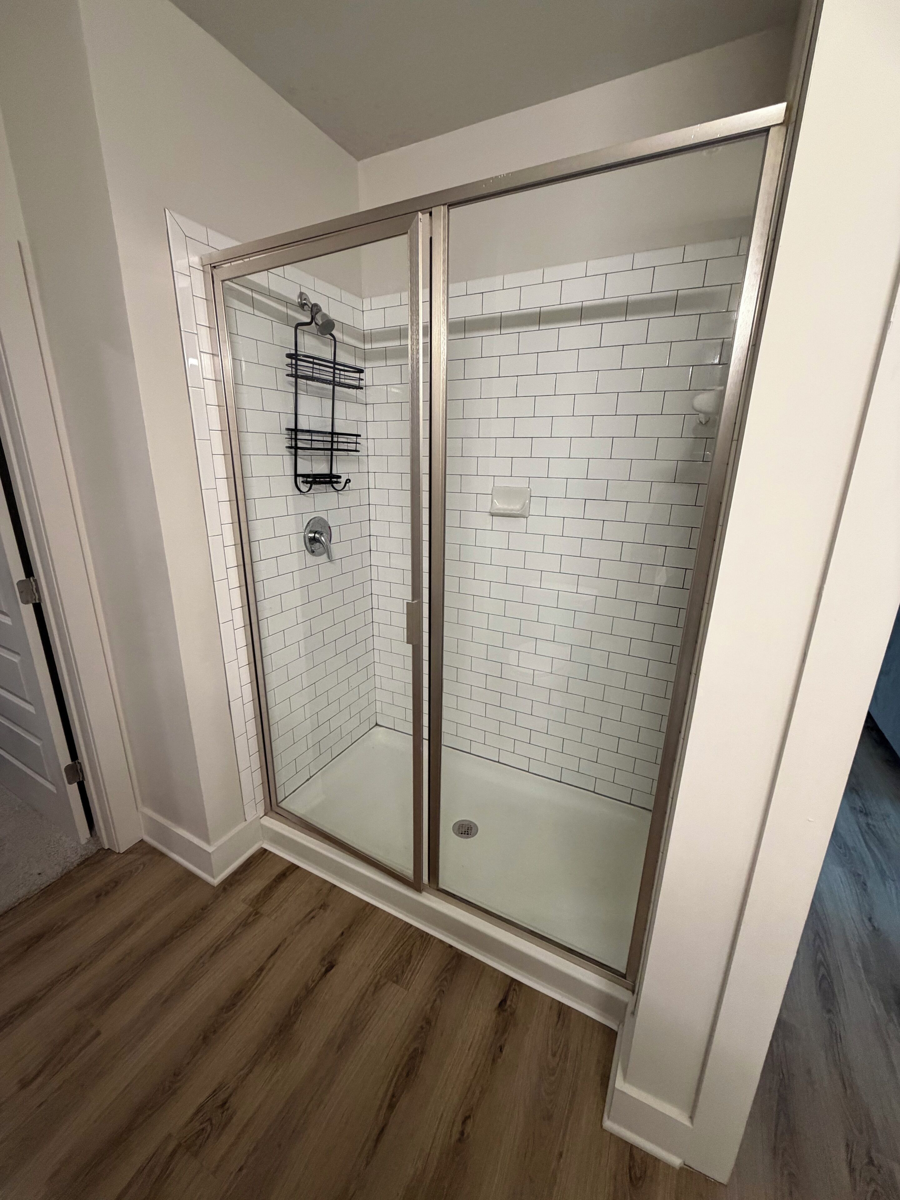 Shower, towels