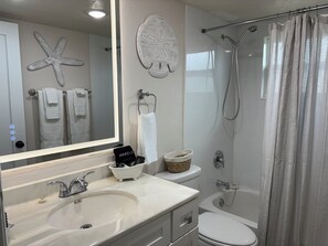 Bathroom - Brand new LAKE FRONT listing. Comes with SL GOLF CART! 3 miles to Sanibel (Fort Myers)