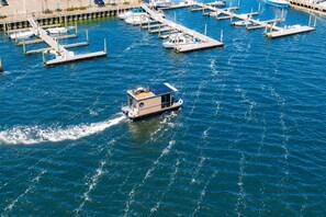 Marina - The Ultimate Luxury Coastal Houseboat Experience at Jodoin Marina -Sleeps 4! (East Greenwich)