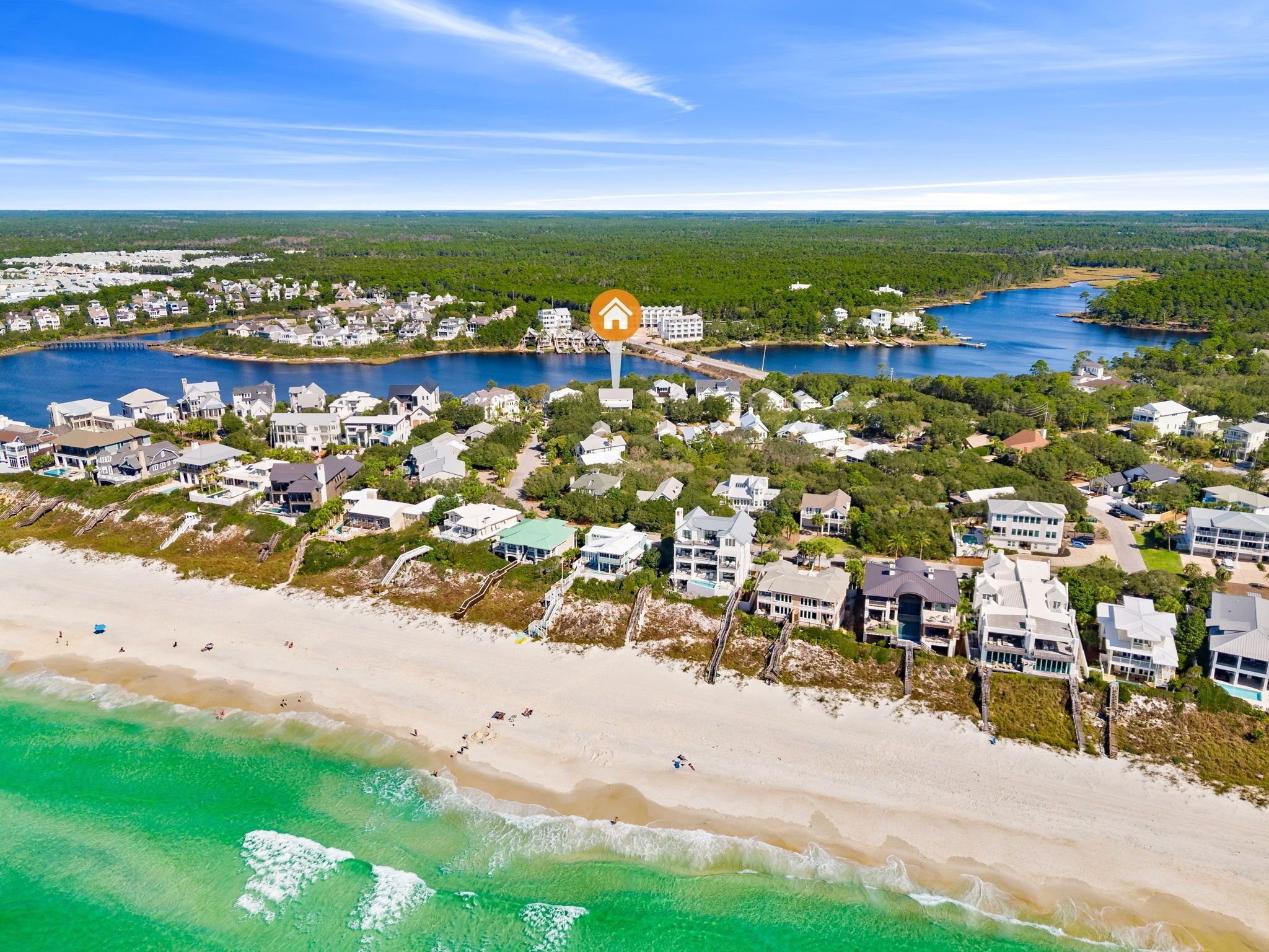 Beach nearby