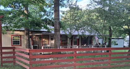 Cabin 1 at the Lake, at Monterey Park an boat launch area