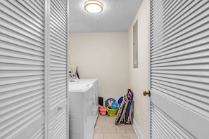 Enjoy the Convenience of In Unit Laundry