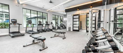 Fitnessbereich