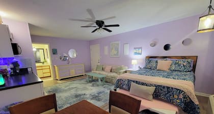 Enjoy a 1 bedroom 1 bath cottage on the green at Perdido Bay Country Club.