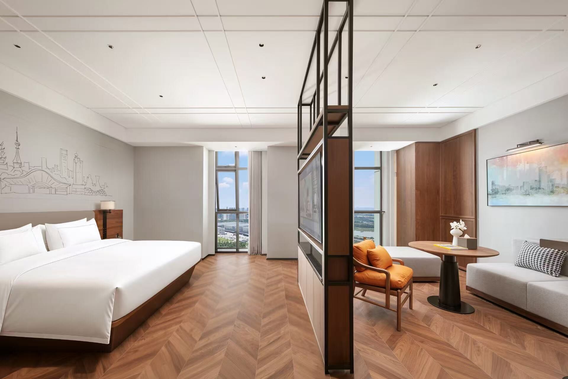 Basic Triple Room | Free minibar, in-room safe, blackout drapes