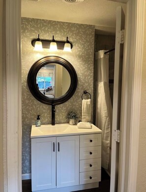 Bathroom - Charming Country Cottage on nearly four acres. (Farmington)