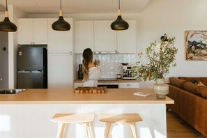 Private kitchen - Escape Two - Luxury romantic vineyard villa, sunset views & outdoor bath (McLaren Vale)