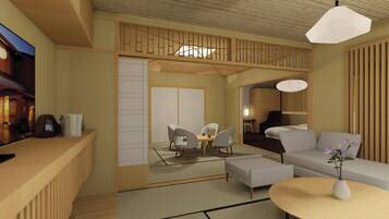 Suite, River View | In-room safe, iron/ironing board (on request), WiFi (free)