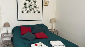 1 間睡房、熨斗/熨衫板、Wi-Fi、床單