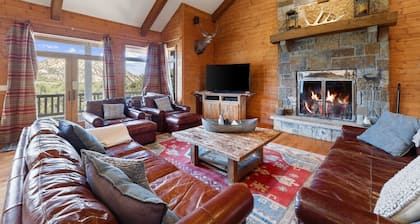 Secluded Mountain Ranch Home on 217 acres | Views | Fireplace | Hot Tub | Trout Pond