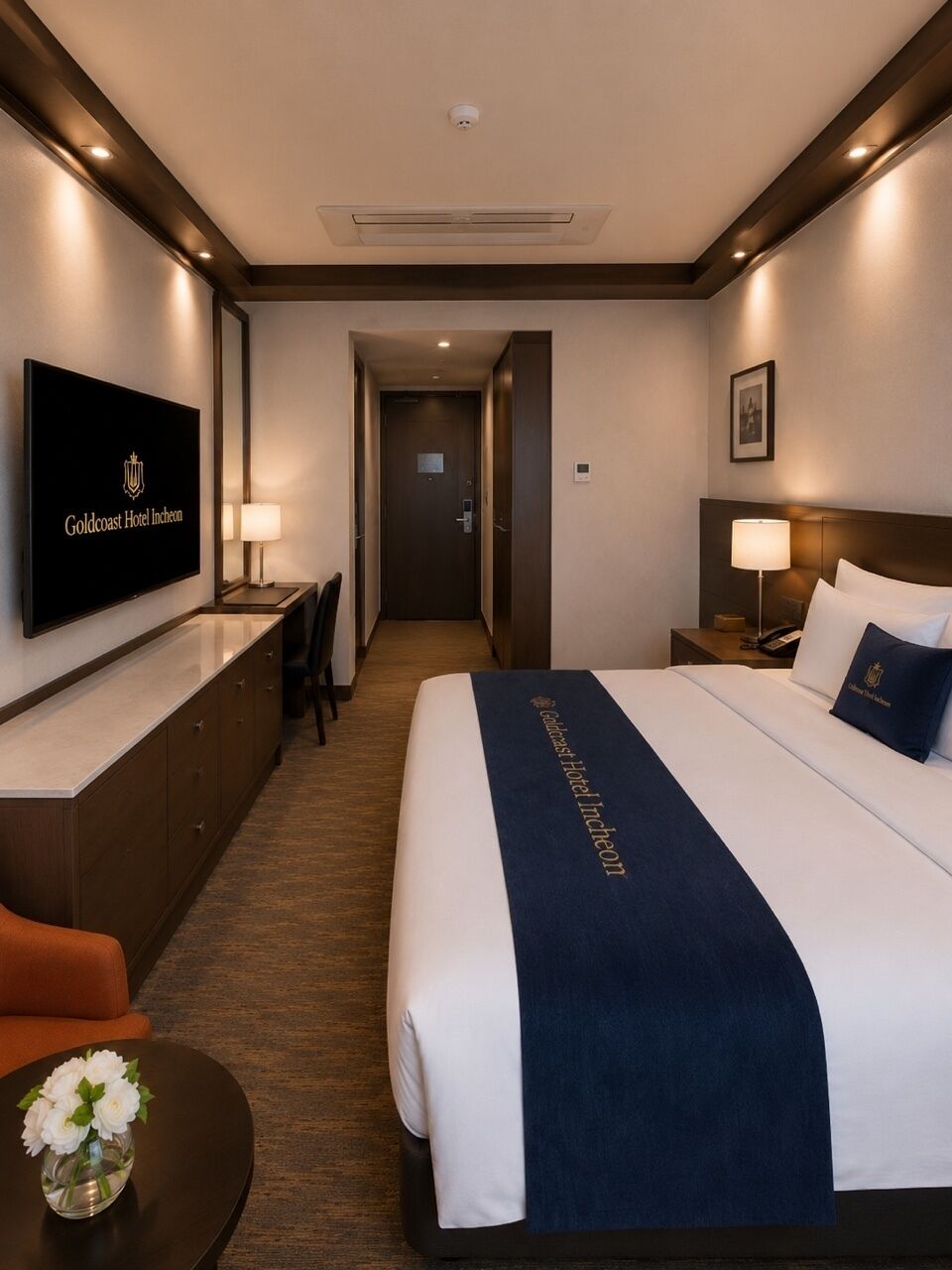 Habitación doble | Ropa de cama de alta calidad, colchones viscoelásticos, minibar