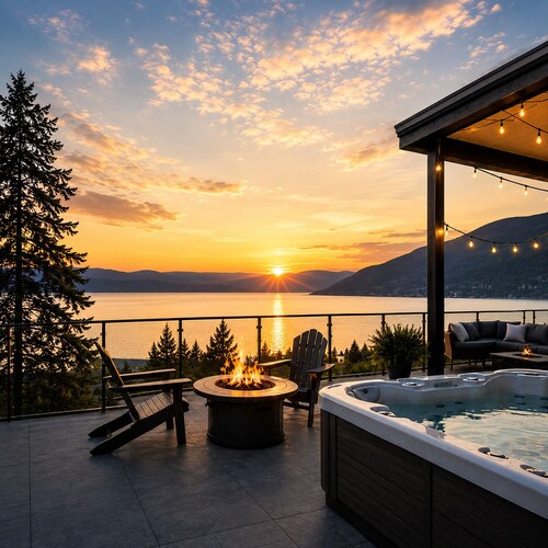 Okanagan Hideaway, Lake views & Outdoor Adventure, pet friendly and fun!