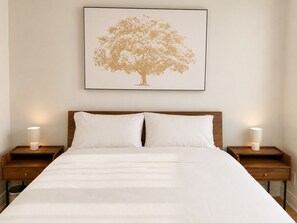 2 Schlafzimmer, Schreibtisch, kostenloses WLAN, Bettwäsche