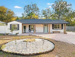 Exterior - 5BR Tampa Retreat | Private Pool & Fenced Yard (Tampa)