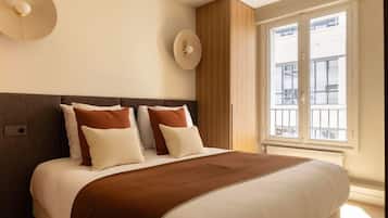 Apartment | 2 bedrooms, laptop workspace, iron/ironing board, bed sheets