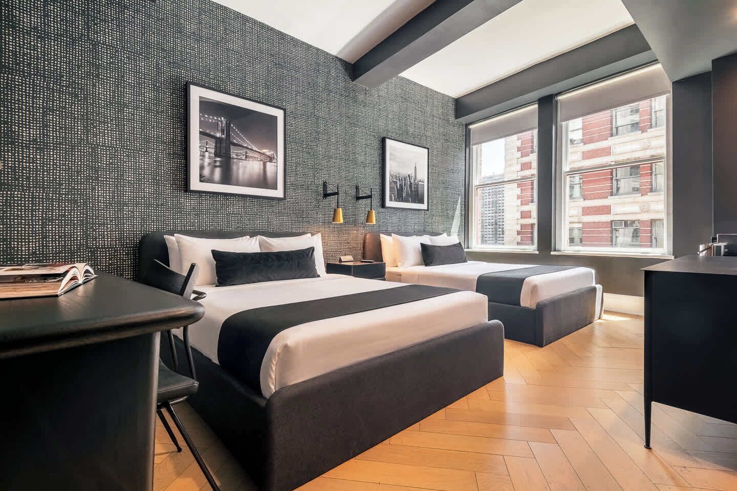 Iron/ironing board, travel crib, WiFi, bed sheets