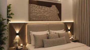 In-room safe, blackout curtains, soundproofing, iron/ironing board