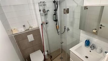 Towels, soap, toilet paper