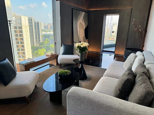 Executive Twin Room | Street view - Atour S Hotel - Shanghai World Expo Lujiaizui Riverside Center (Shanghai)