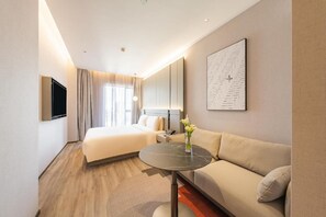 Superior Double Room, City View | Living area - Shanghai Atour S Hotel (Shanghai)