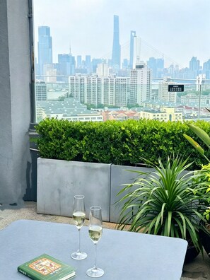 Terrace/patio - Atour S Hotel - Shanghai World Expo Lujiaizui Riverside Center (Shanghai)
