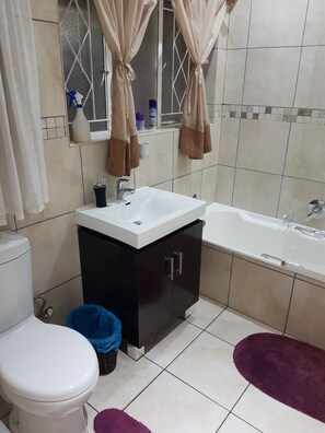 Shower - Boutique self catering Guesthouse 4 independent cottages that sleep 13 in total (City of Johannesburg Metropolitan Municipality)