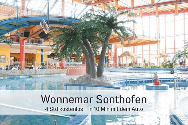 Pool - Holiday apartment no. 3 - aubergine (Bad Hindelang)