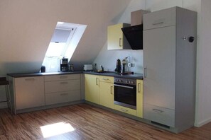 Private kitchen - Holiday apartment with 1 bedroom (Tübingen)