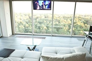 Living area - Holiday apartment with 2 bedrooms (Dziwnowek)