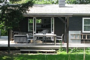 Outdoor dining - Holiday home in Schlei with 2 bedrooms (Brodersby)