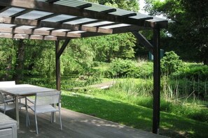 Outdoor dining - Holiday home in Schlei with 2 bedrooms (Brodersby)