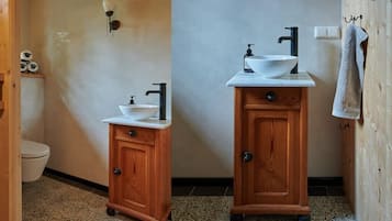 Een douche, een haardroger